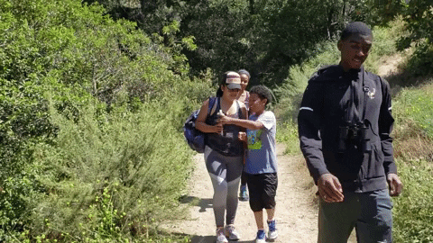 Latino People Outdoor Hiking GIF