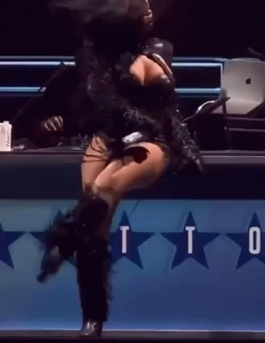 Latto In Timelapse Video Dancing GIF