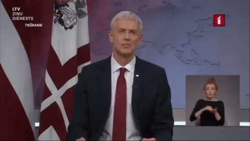 Latvia Prime Minister Karins GIF