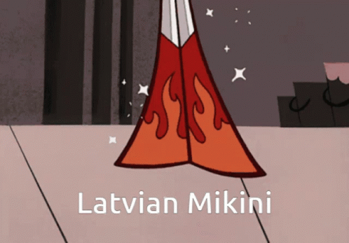 Latvian Robot Girl GIF