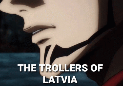 Latvian Trolls Anime GIF