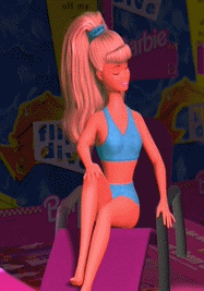 Laugh Barbie Toy Story Movie GIF