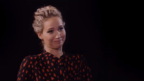 Laugh Burst Jennifer Lawrence GIF