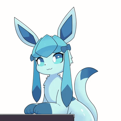 Laughable Glaceon Cheese Slap GIF