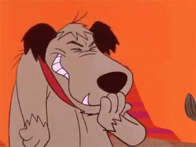 Laughing Cartoon Giggle Muttley 1968 GIF