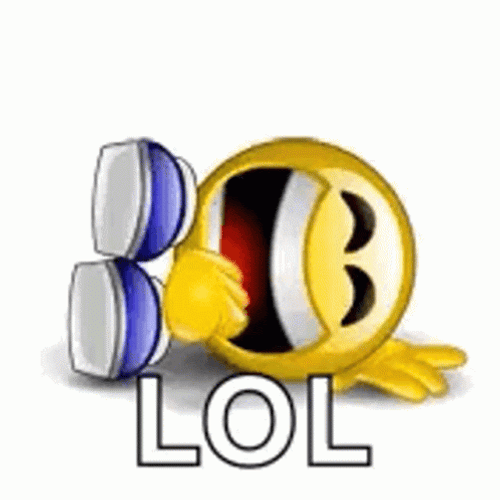Laughing Cartoon Lol Happy Emoji GIF 