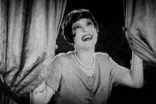 Laughing Clara Bow GIF