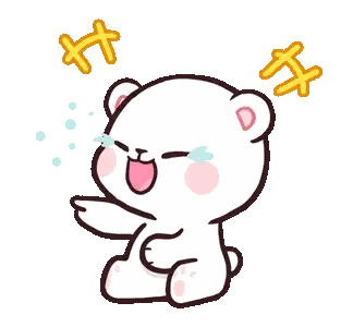 Laughing Crying Teddy Bear with Star