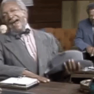 Laughing Fred Sanford And Son GIF