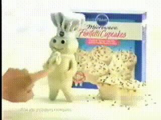 Laughing Hard Pillsbury Doughboy GIF