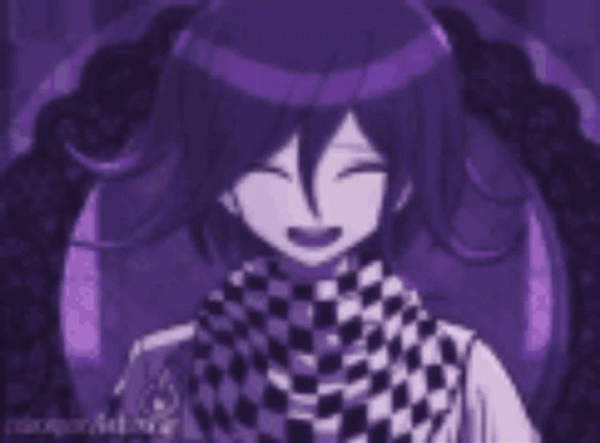 Laughing Kokichi  GIF