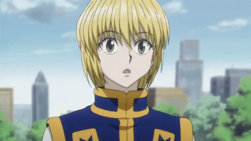 Laughing Kurapika GIF