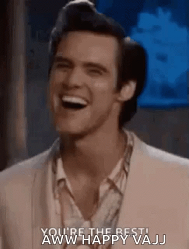Laughing Man Saying Youre the Best