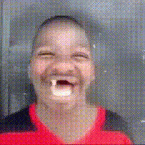 Toothless Man Laughing Meme GIF
