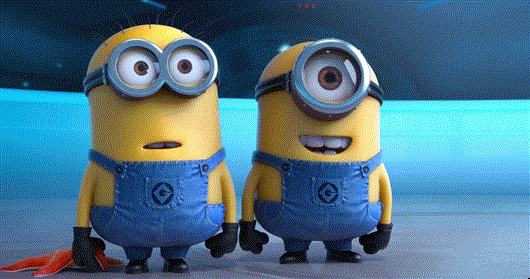 Laughing Minions Bottom GIF