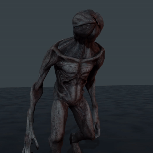 Laughing Monster Demogorgon GIF