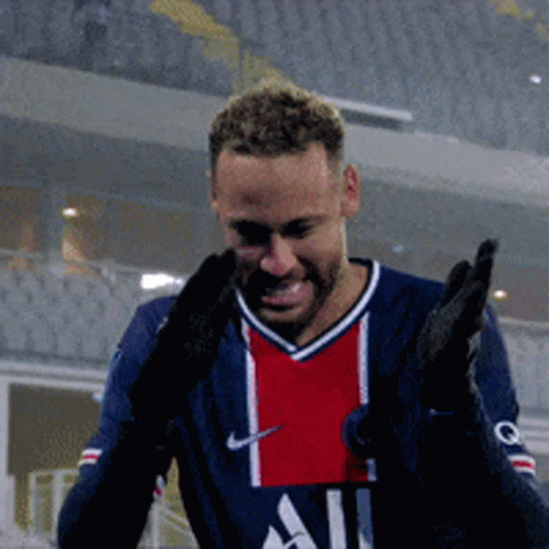Laughing Neymar Happy Dance GIF