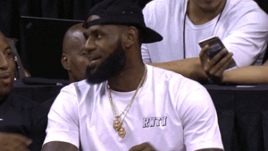 Laughing Out Loud Lebron James Lol Nba GIF