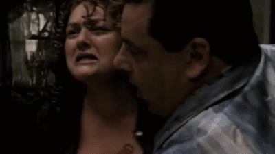 Laughing Tony Sopranos Scene GIF