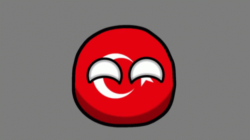 Laughing Turkey Countryballs GIF