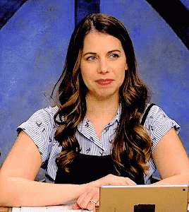 Laura Bailey Dislike Reaction GIF