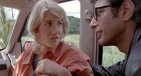 Laura Dern Jurassic Park Over My Head GIF