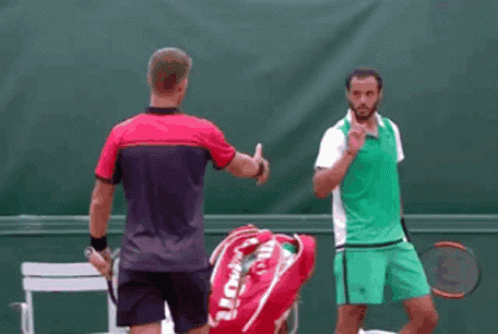 Laurent Lokoli Refuses To Handshake Sore Loser GIF