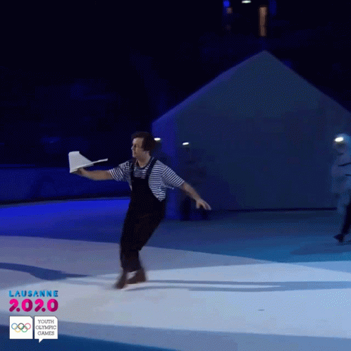 Lausanne 2020 Youth Olympic Games Clown on Ice