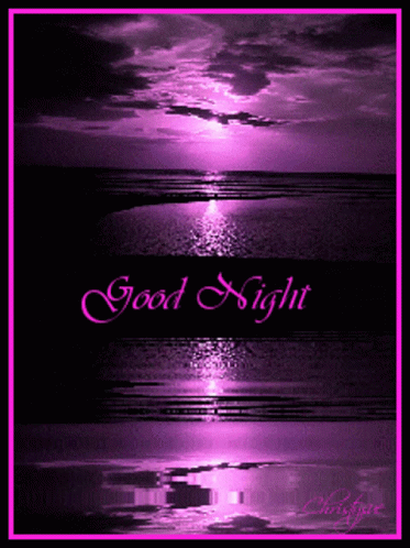 Lavender Colored Night Buona Notte GIF