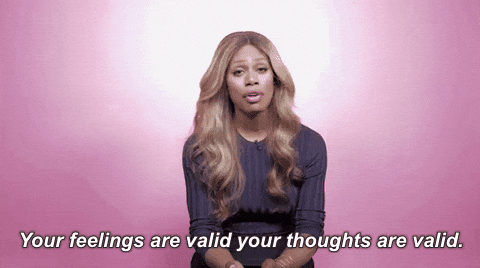 Laverne Cox Your Feelings Is Valid GIF