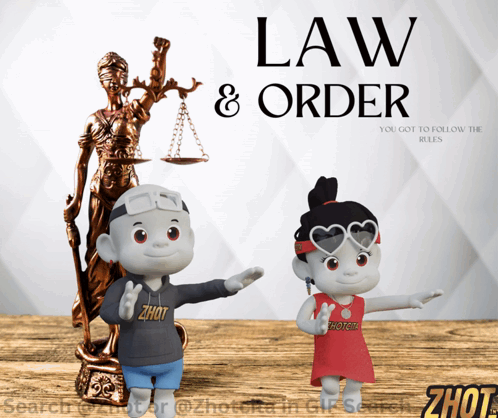 Law And Order Poster Lady Justice GIF