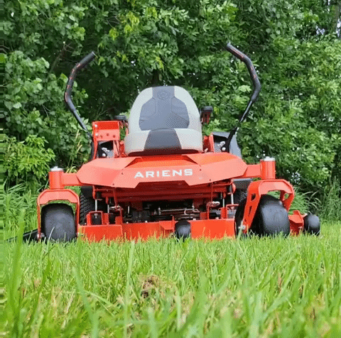 Lawn Mower Ariens Front View GIF