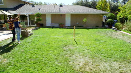 Lawn Mower Hack My Life Wire Pole GIF