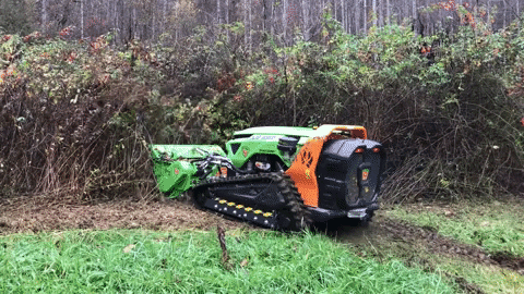 Lawn Mower North America Automatic Machine GIF