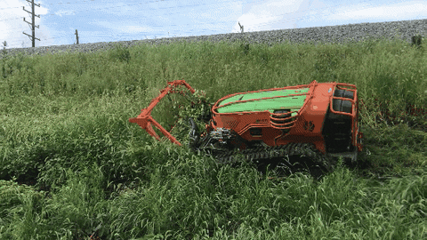 Lawn Mower Remote Control Work GIF
