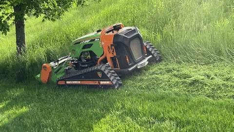 Lawn Mower The Green Climber Lv300 Pro Compact GIF
