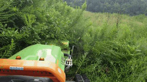 Lawn Mower The Green Climber Lv800 GIF