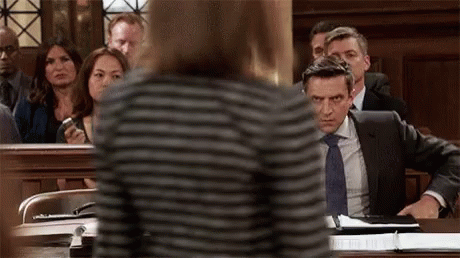 Lawyer Fixing His Coat GIF