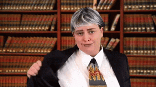 Silly Lawyer Cosplay GIF
