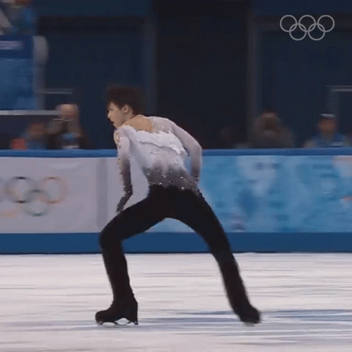 Lay Back Figure Skating GIF