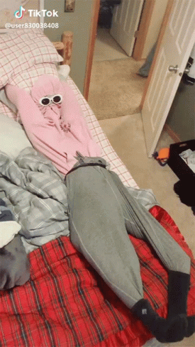 Lay Down Funny Upside Body GIF