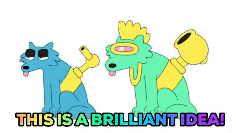Lazor Wulf Good Thinking This Is Brilliant Idea GIF
