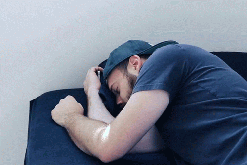 Lazy Sleeping In GIF