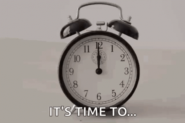 Lazy Dog Ticking Clock  GIF