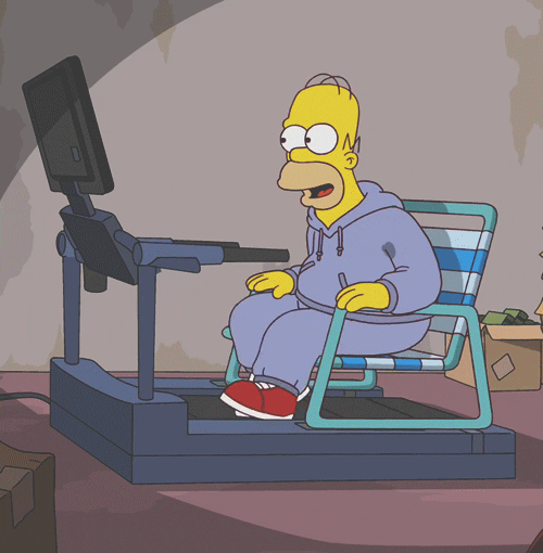Lazy Homer Simpson GIF