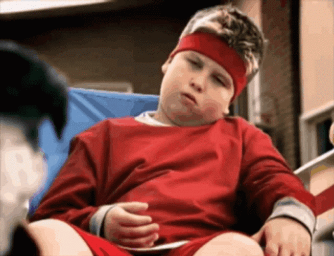 Lazy Sitting On The Couch GIF