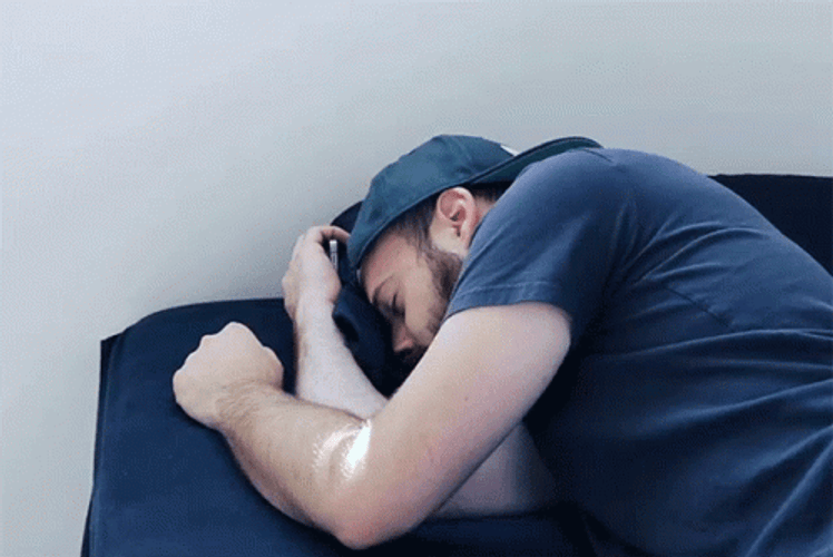 Lazy Sleeping In GIF