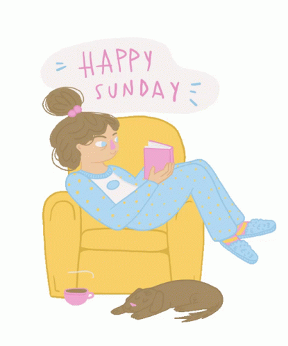 Lazy Sunday Cozy Couch GIF