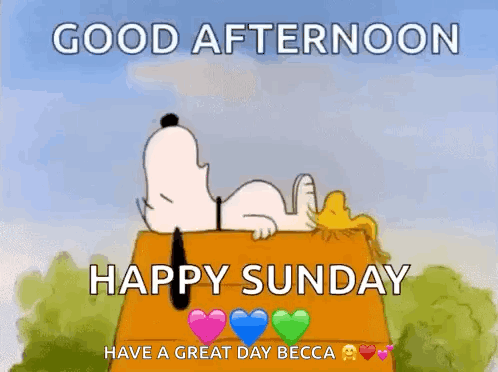 Lazy Sunday Snoopy Sleeping GIF