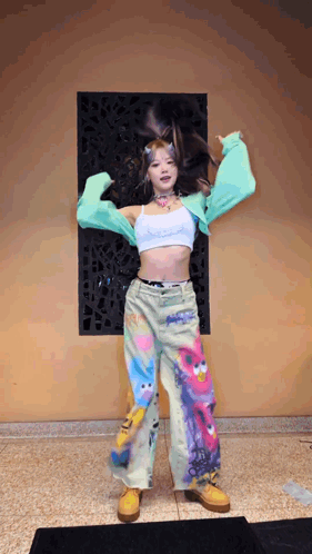 Le Sserafim Hong Eunchae Cool Dance GIF